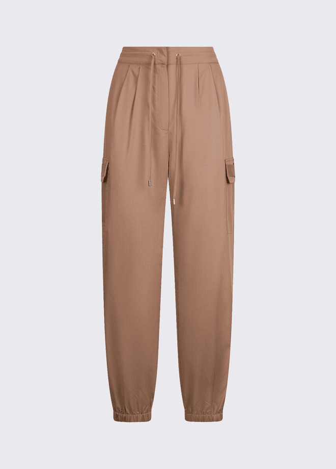 cargo pants woman beige
