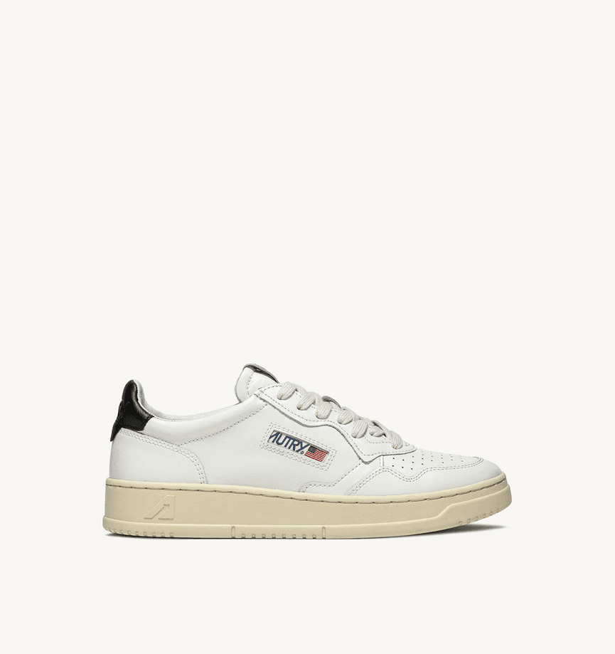 shoes man white-black
