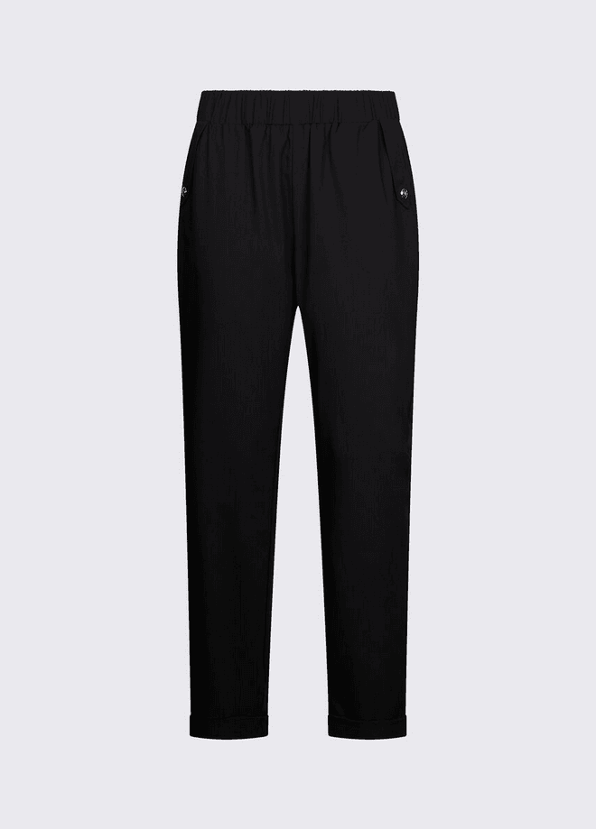 trousers with twisted black woman