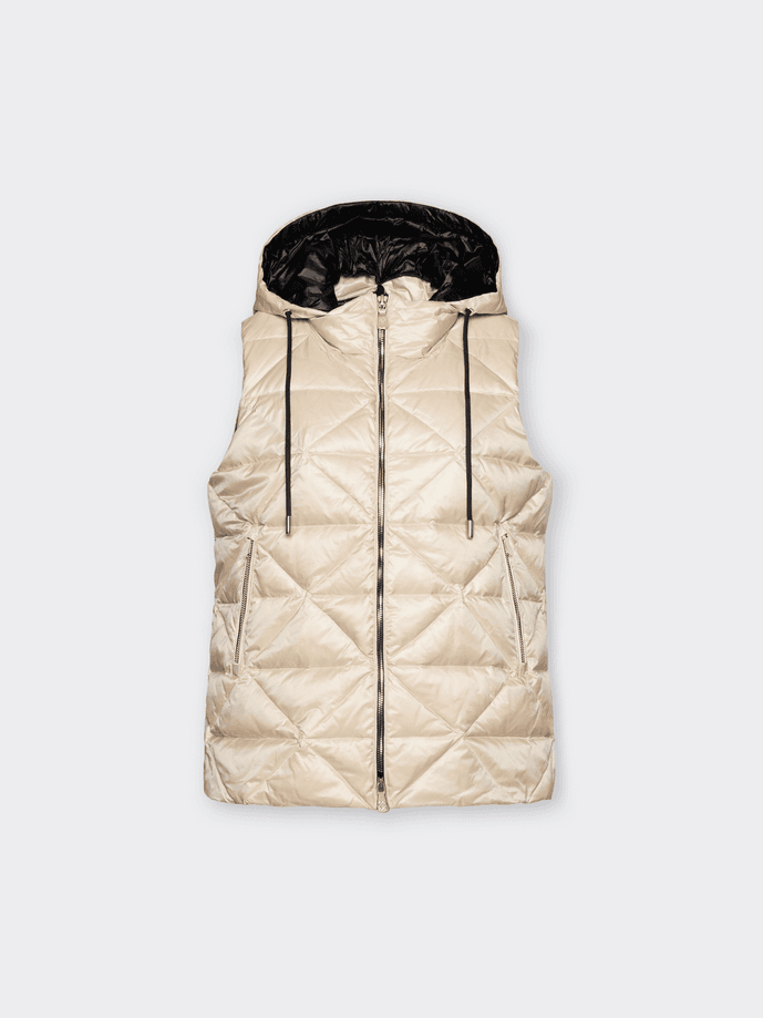 women's vest beige