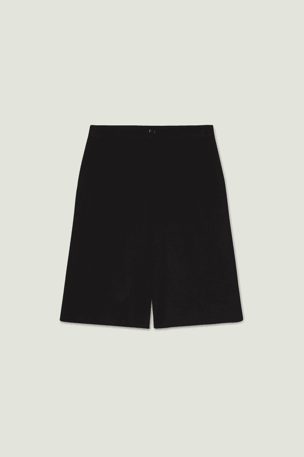 Women's Linen Shorts Black