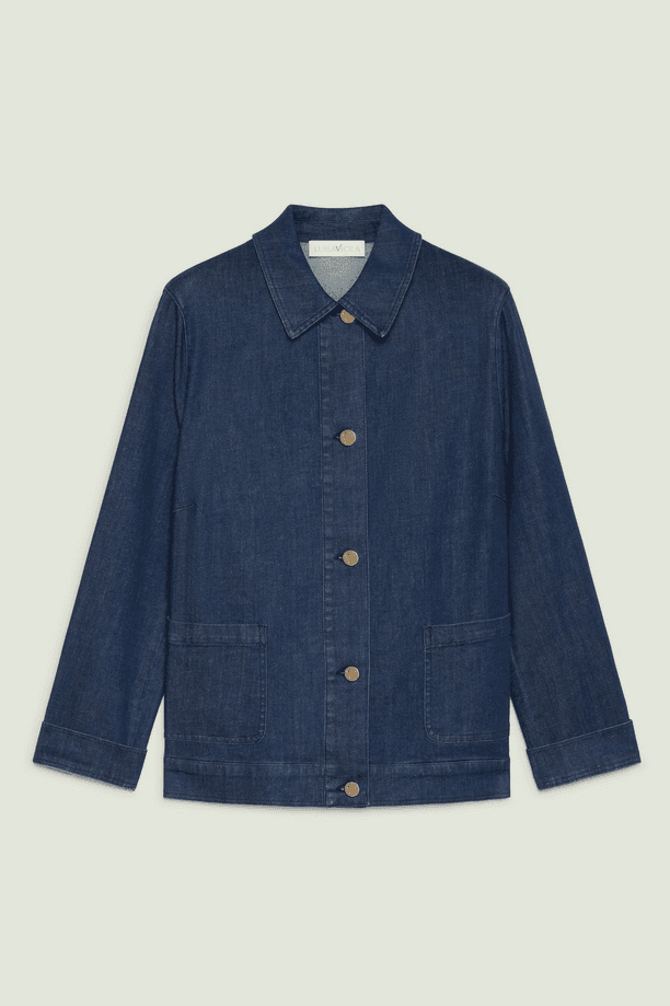 jacket in denim blue woman
