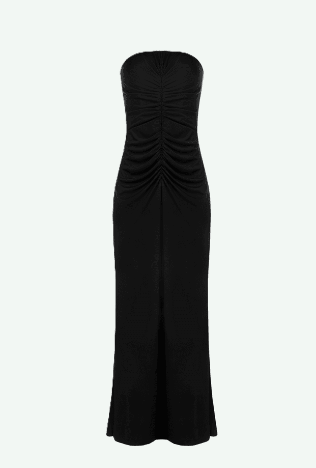 long dress black woman