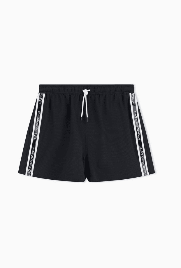 swimsuit with bands black man
