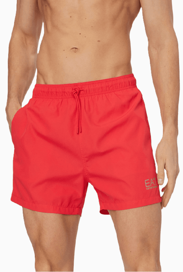 swimsuit man red