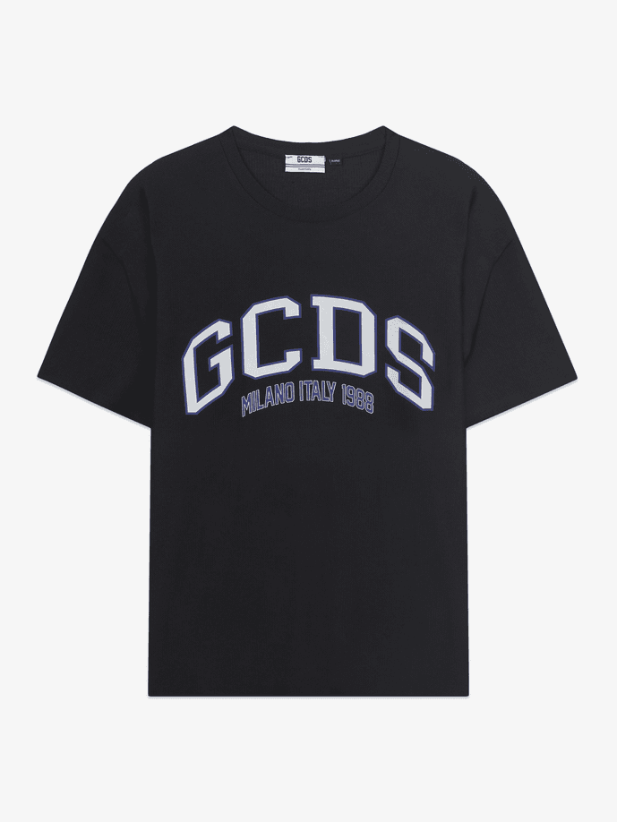 t-shirt with black man logo