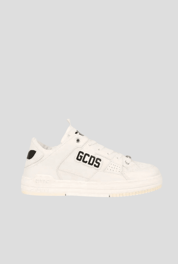 shoes man white-black