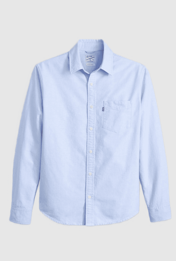 shirt with blue man pocket