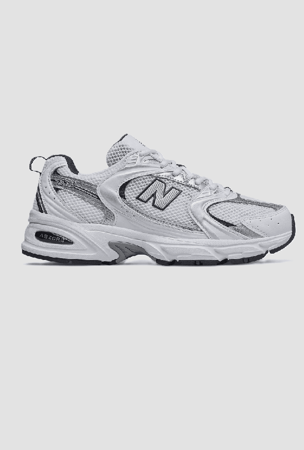 unisex white-blue shoes