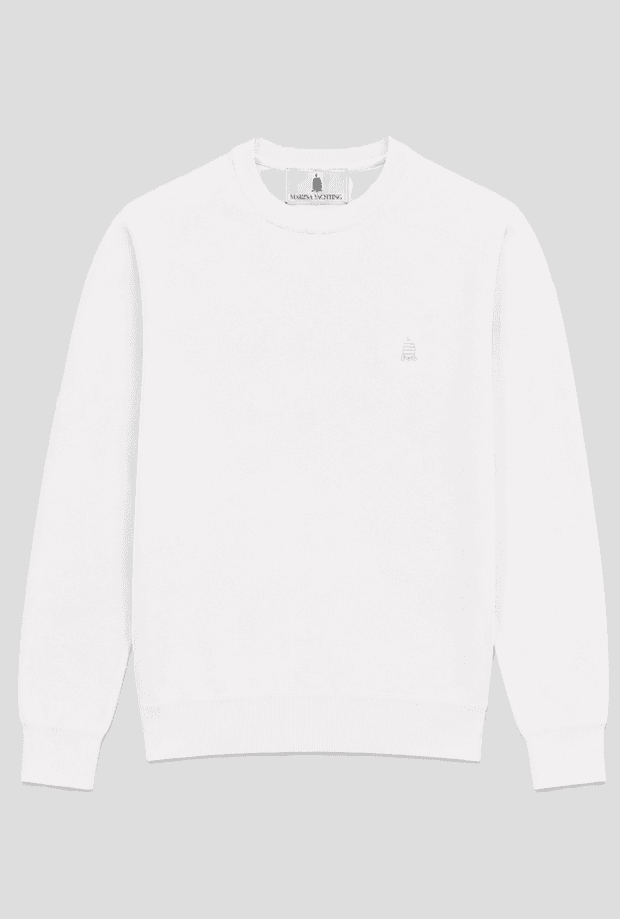 knitted man white