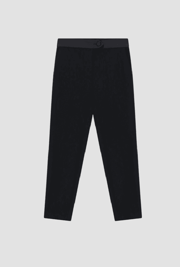 Women's high waist trousers black