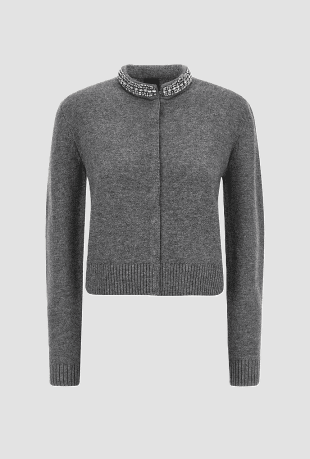 cardigan colon woman grey