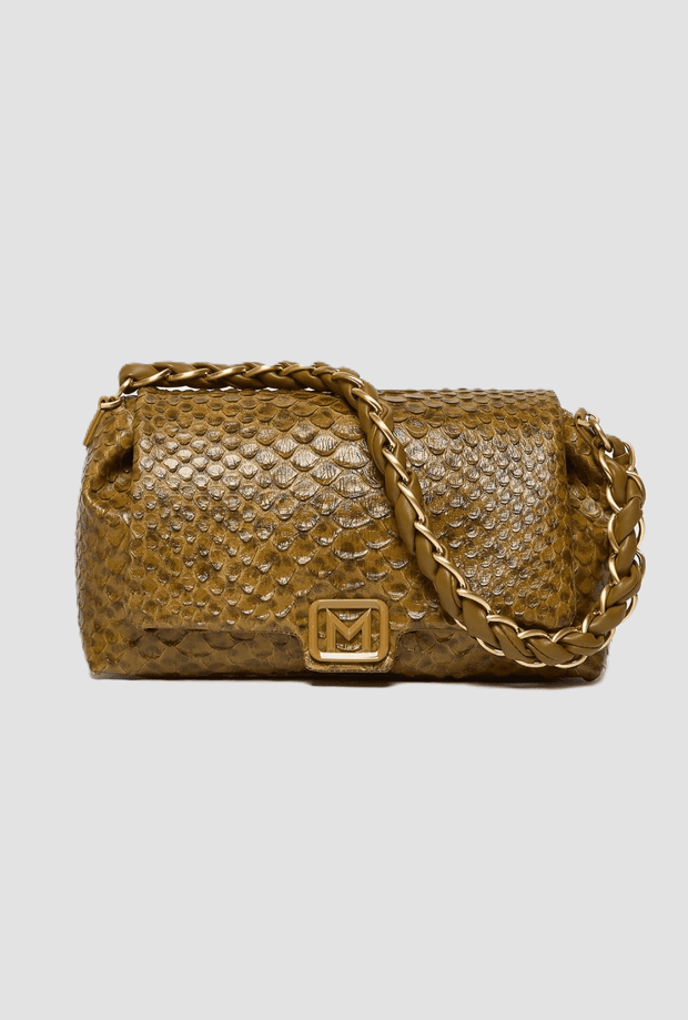 bag the muses woman green oil