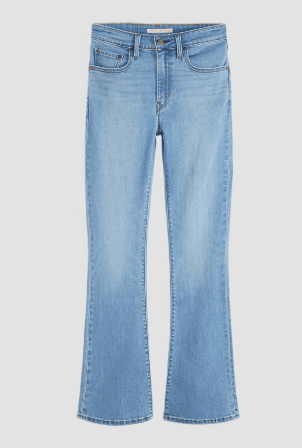 jeans bootcut woman blue medium