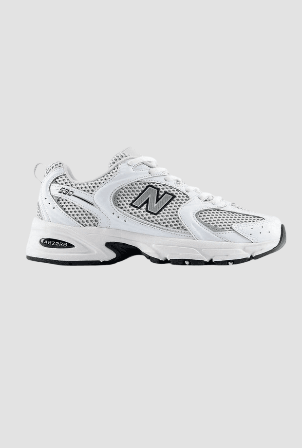 shoes nb 530 unisex grey silver