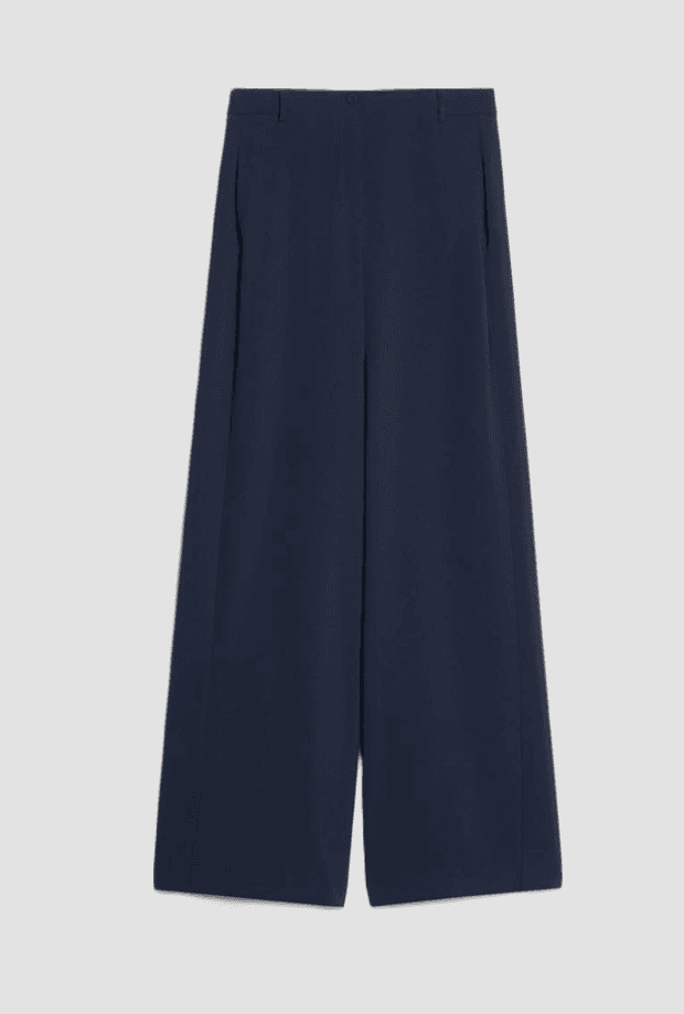shorts wide leg woman blue