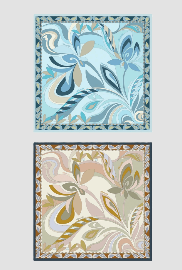 reversible woman blue-beige