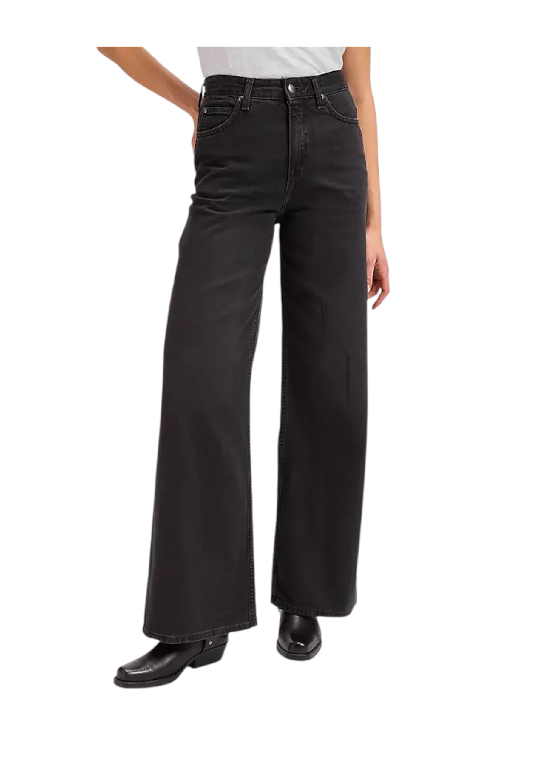 Jeans in Palazzo Donna Lee Jeans Dark memory