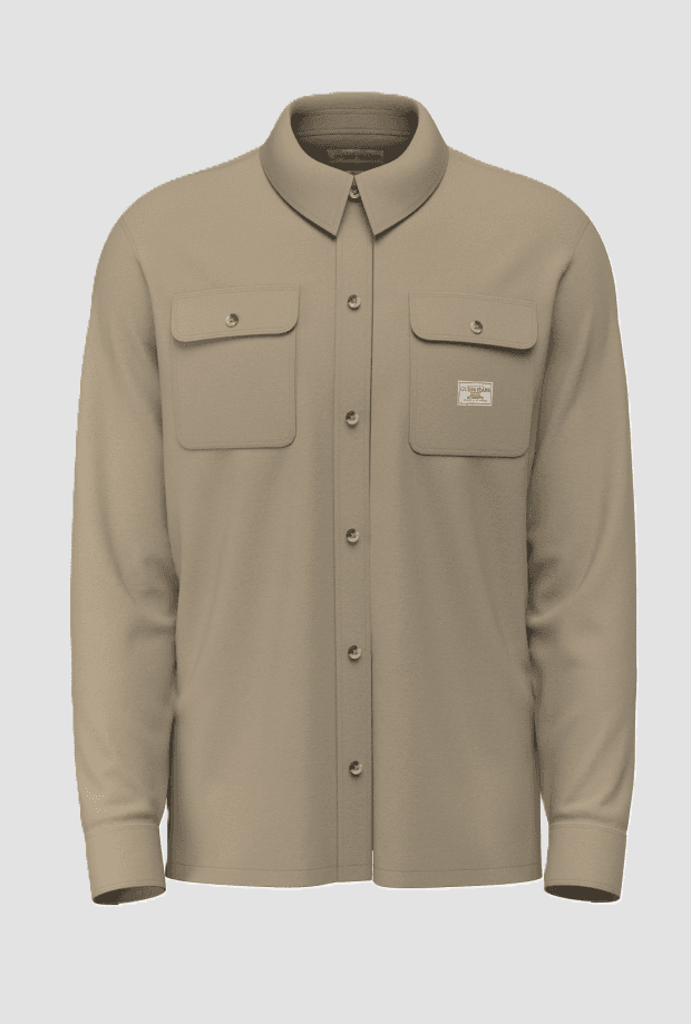 Men's shirt beige