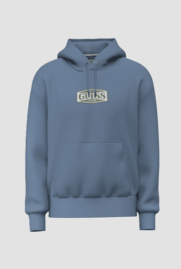 hoodie blue man