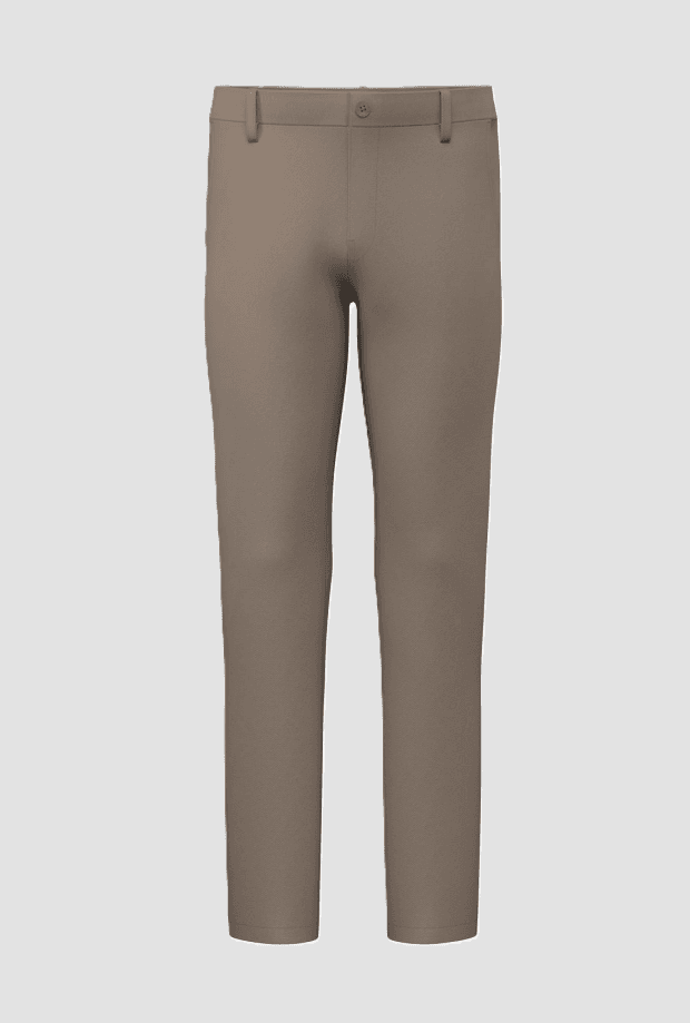 Chino men's pants beige