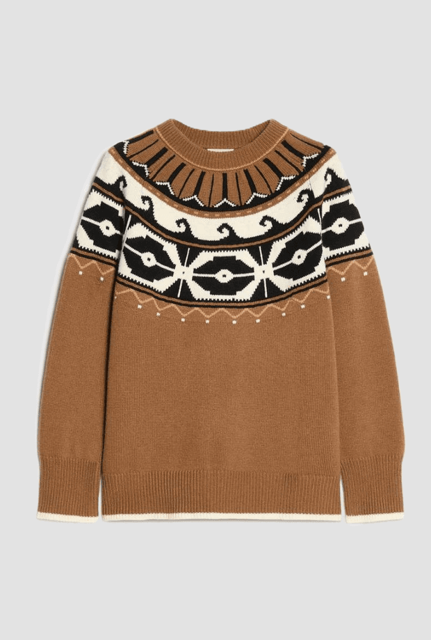 mesh in blend of wool woman tobacco
