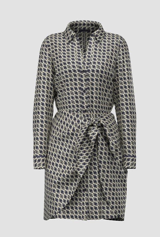 dress with prints woman