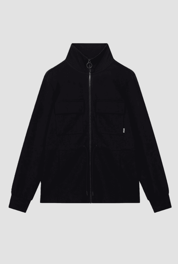 Women's full zip sweatshirt black