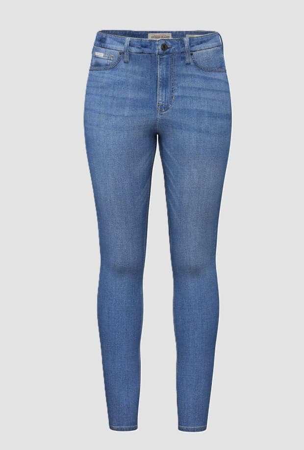 jeans skinny woman blue