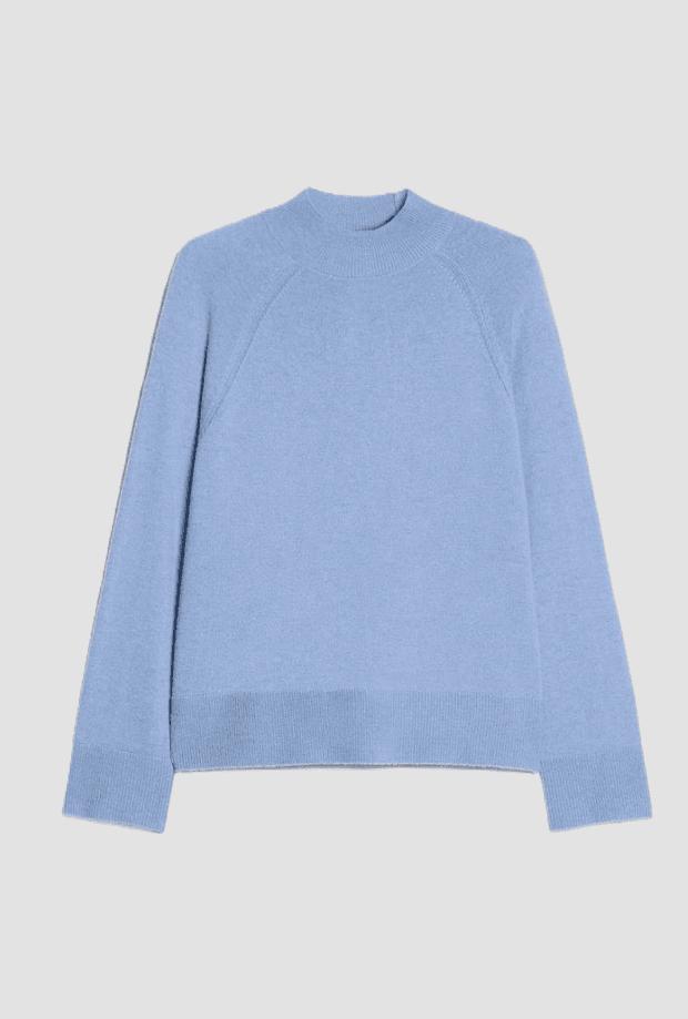 women's lupetto blue mesh