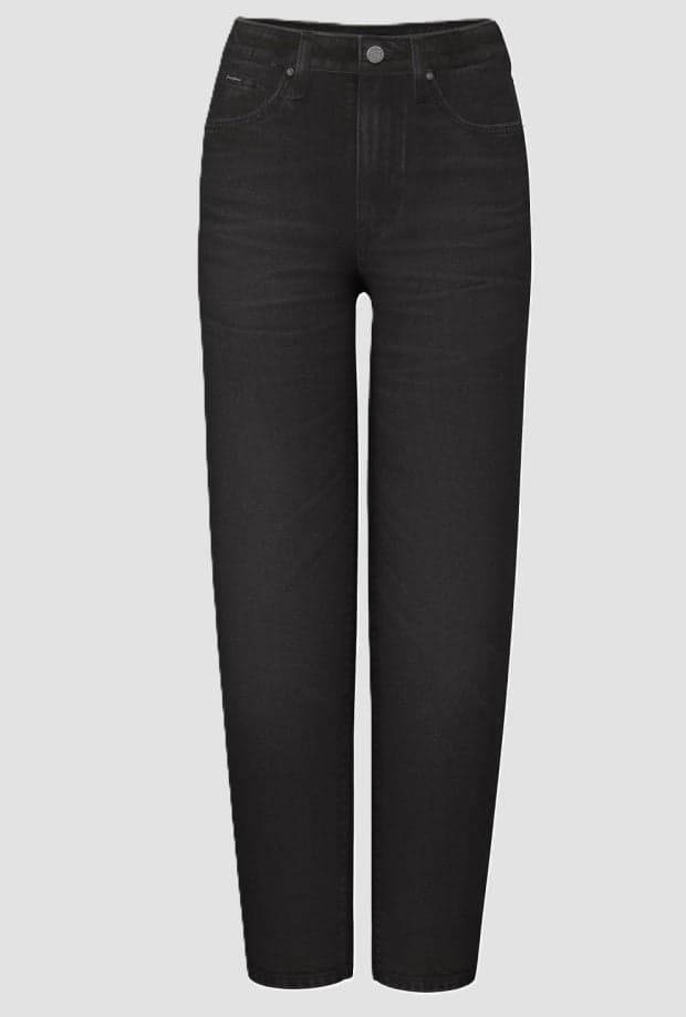 jeans stretch woman black