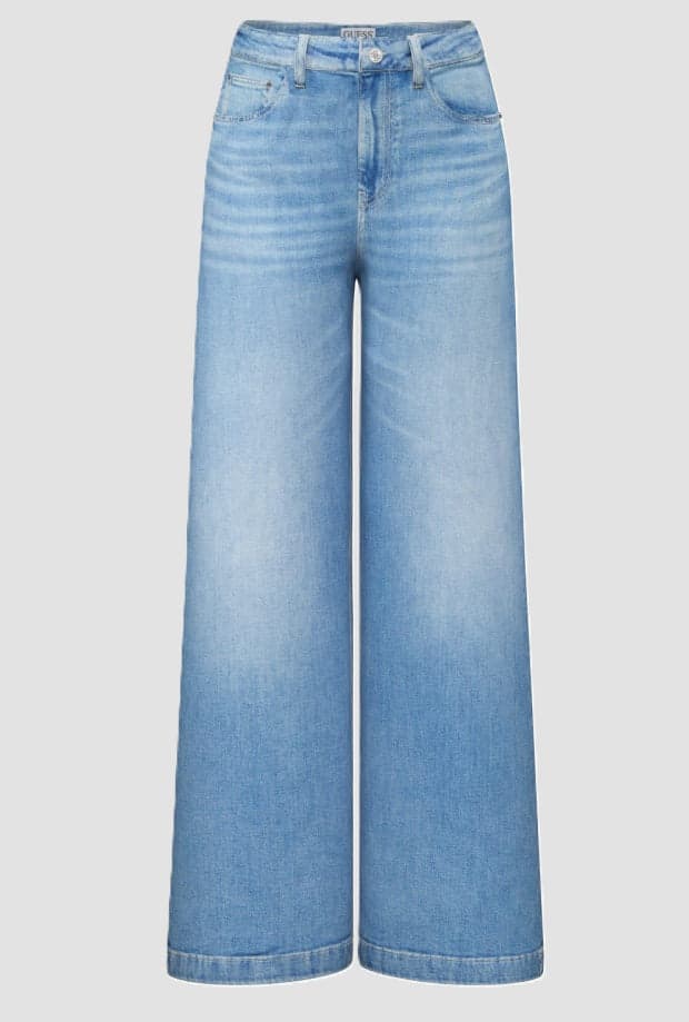 jeans baggy woman blue