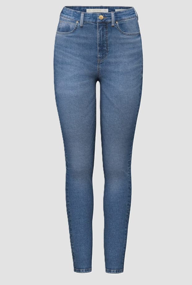 jeans skinny woman blue