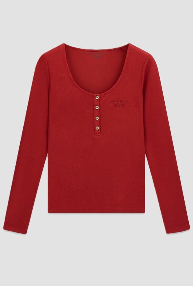 Women's knitted red