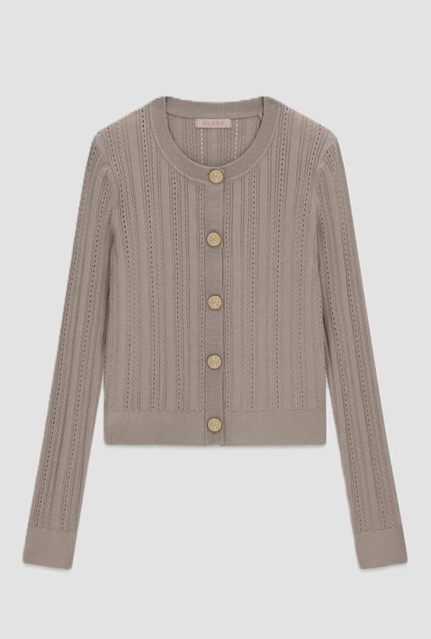 cardigan woman dark pink