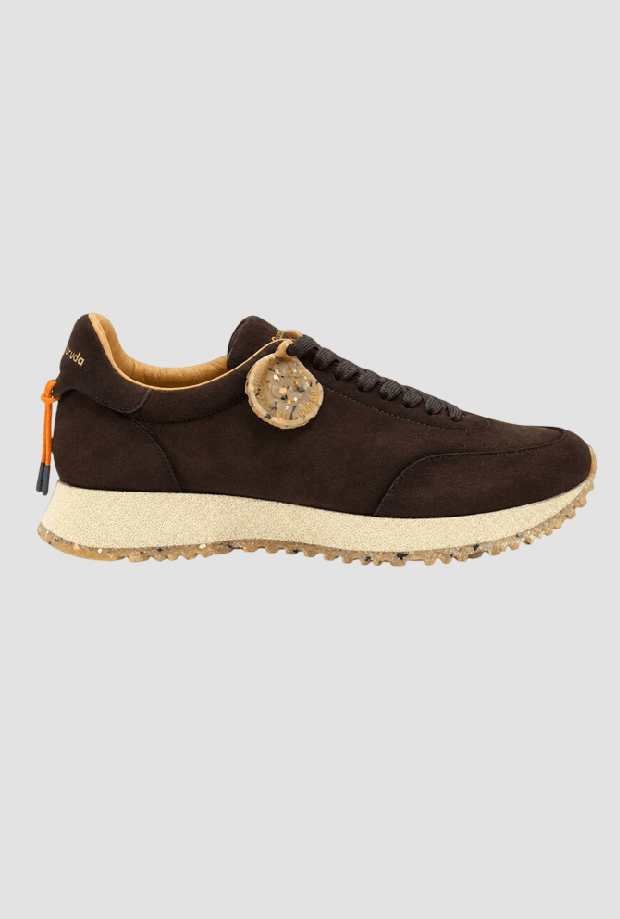 shoes in suede man black