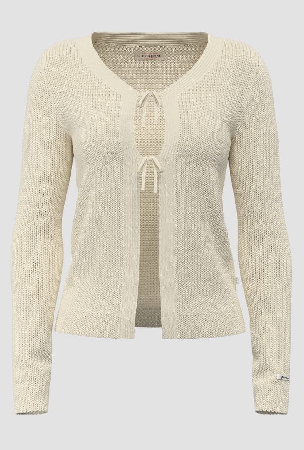 cardigan woman cream