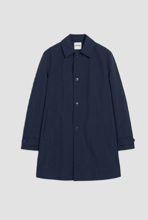 coat monopetto man navy blue