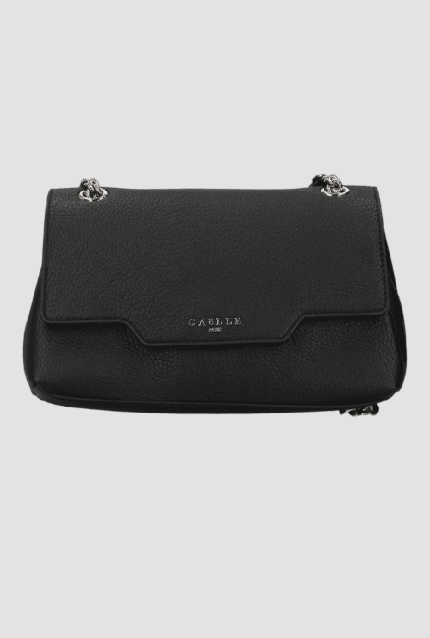 bag with black chain shoulder strap