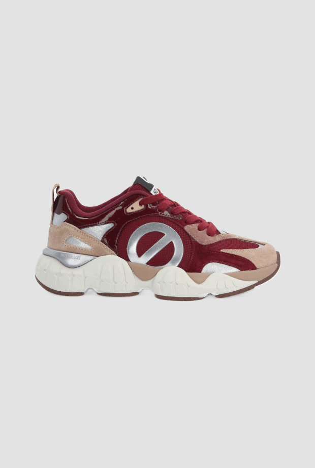 shoes krazee runner woman red
