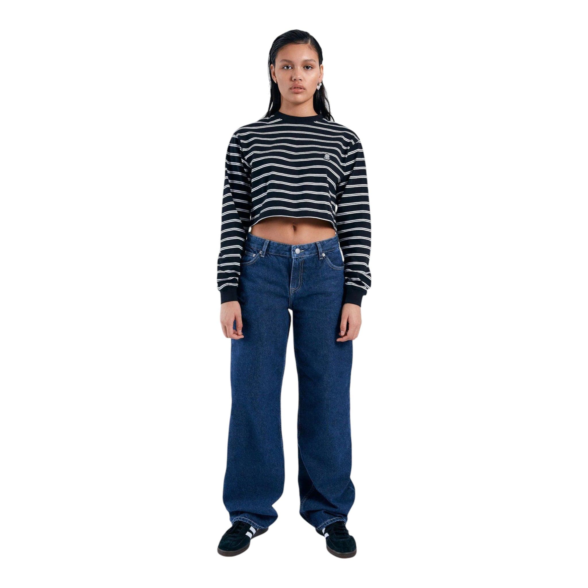 jeans dr.denim hill - pebble dark retro