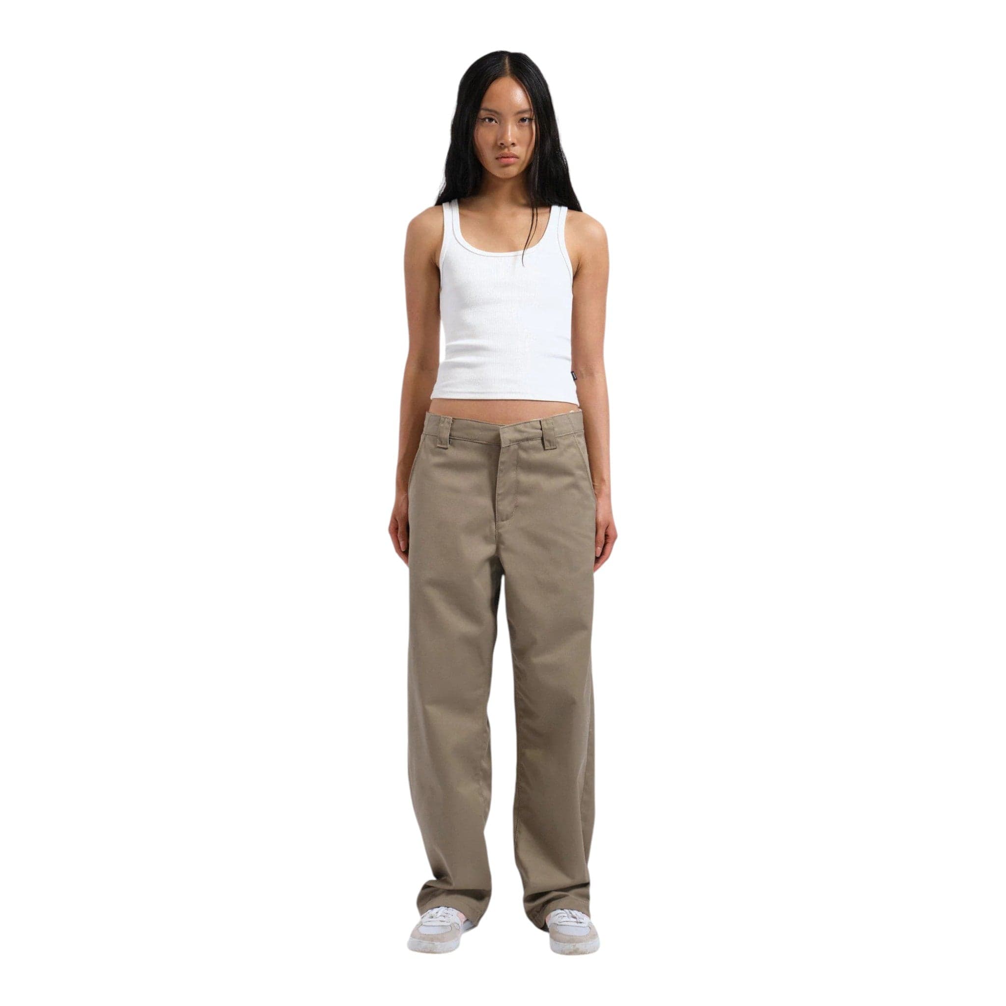 trousers dr.denim hill - khaki