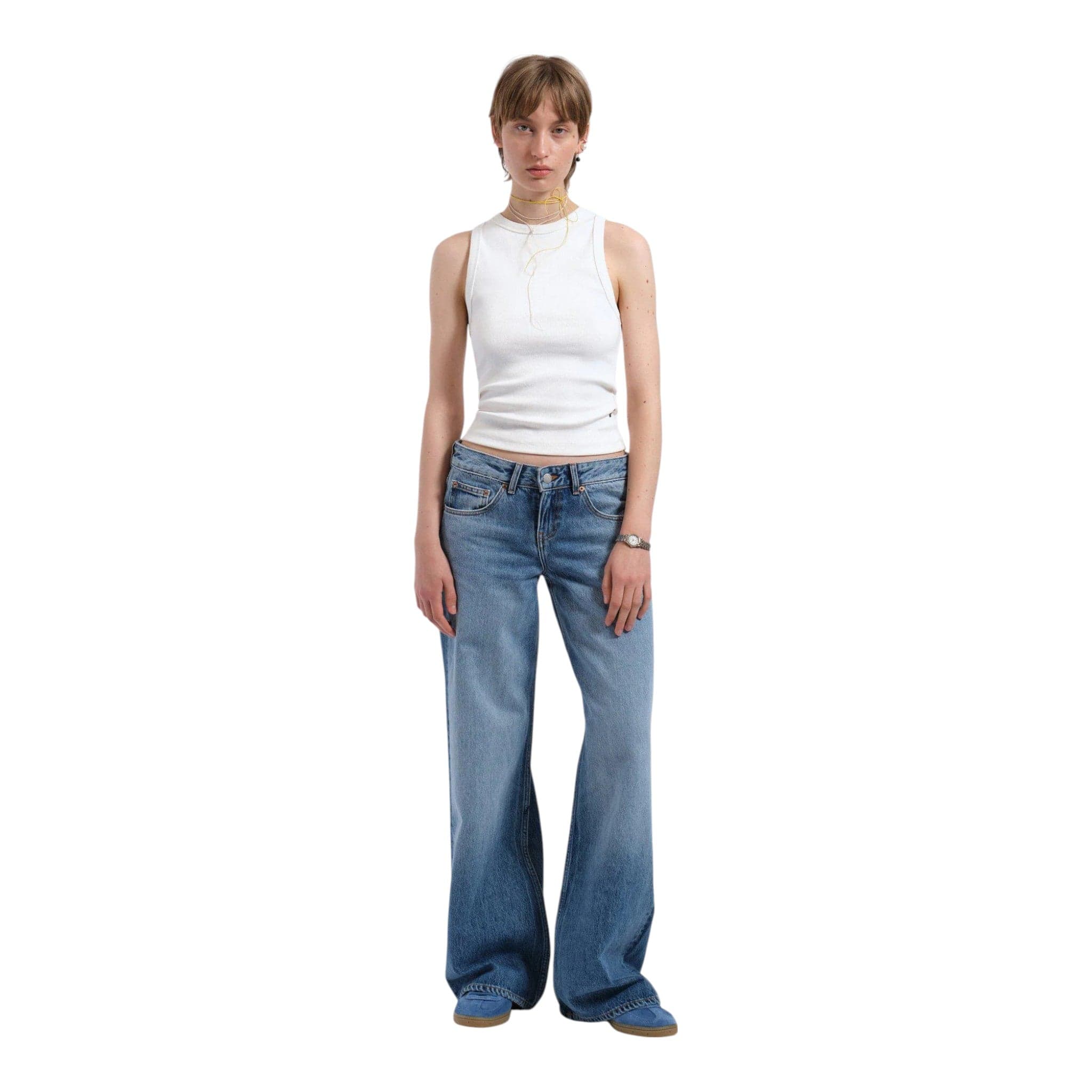 denim rhue jeans - stream sky fade