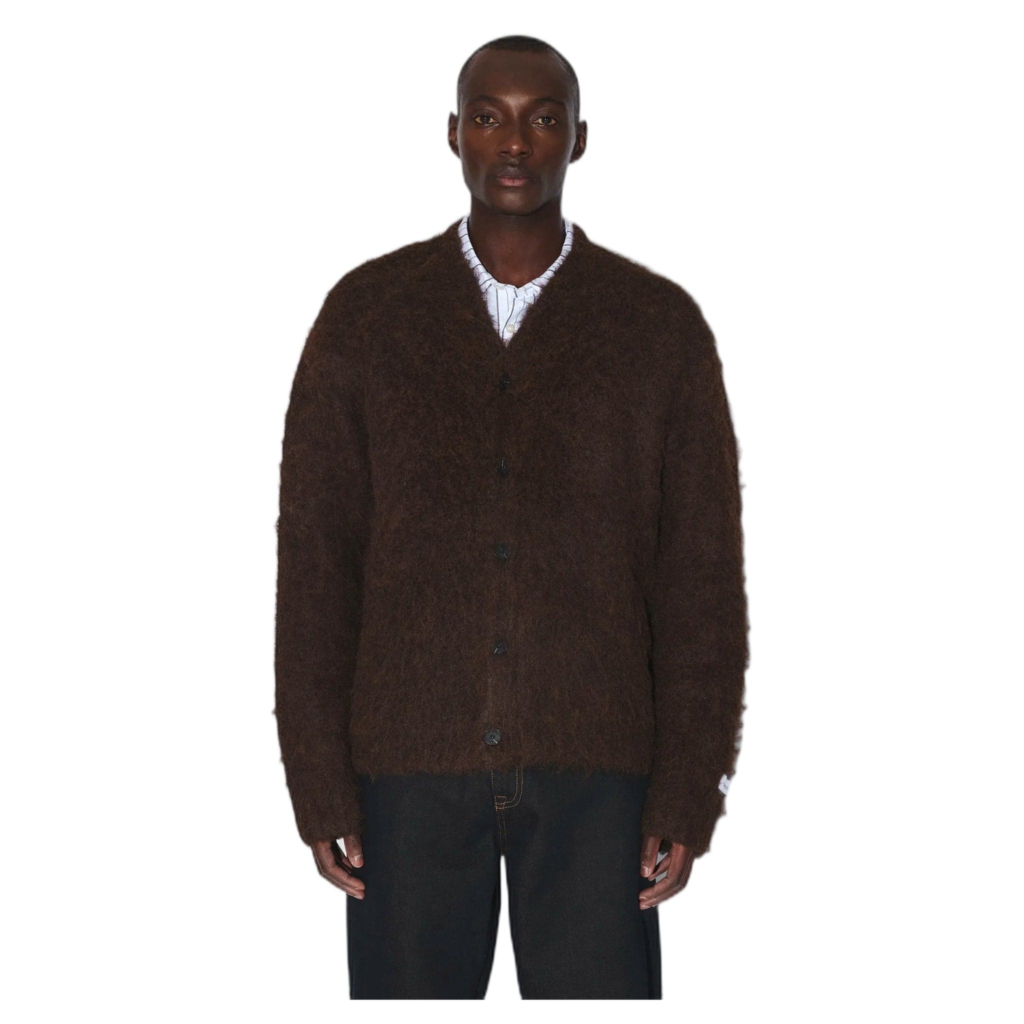 cardigan dig f cardigan - brown
