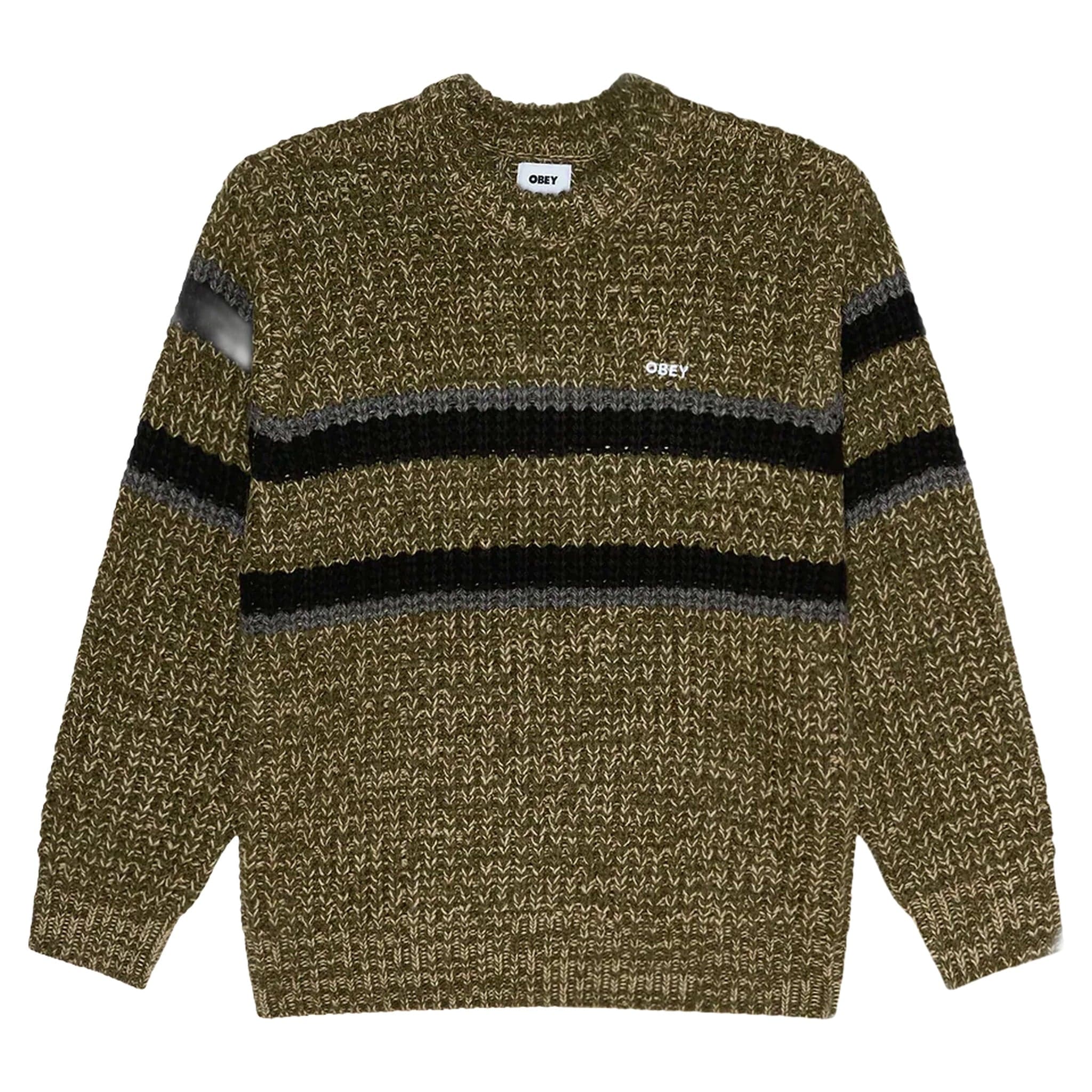 sweater Obey alden sweater - green multi