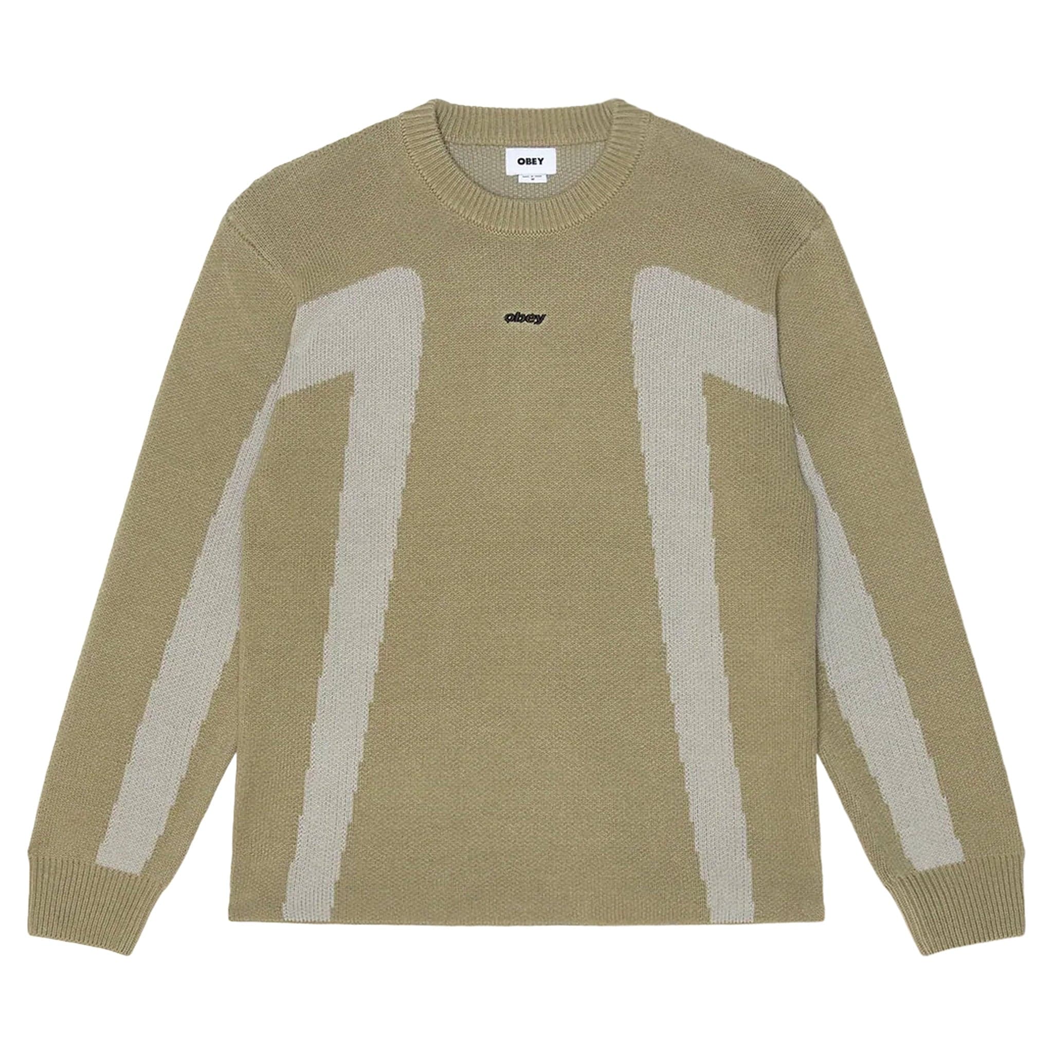 sweater Obey brann sweater - green multi