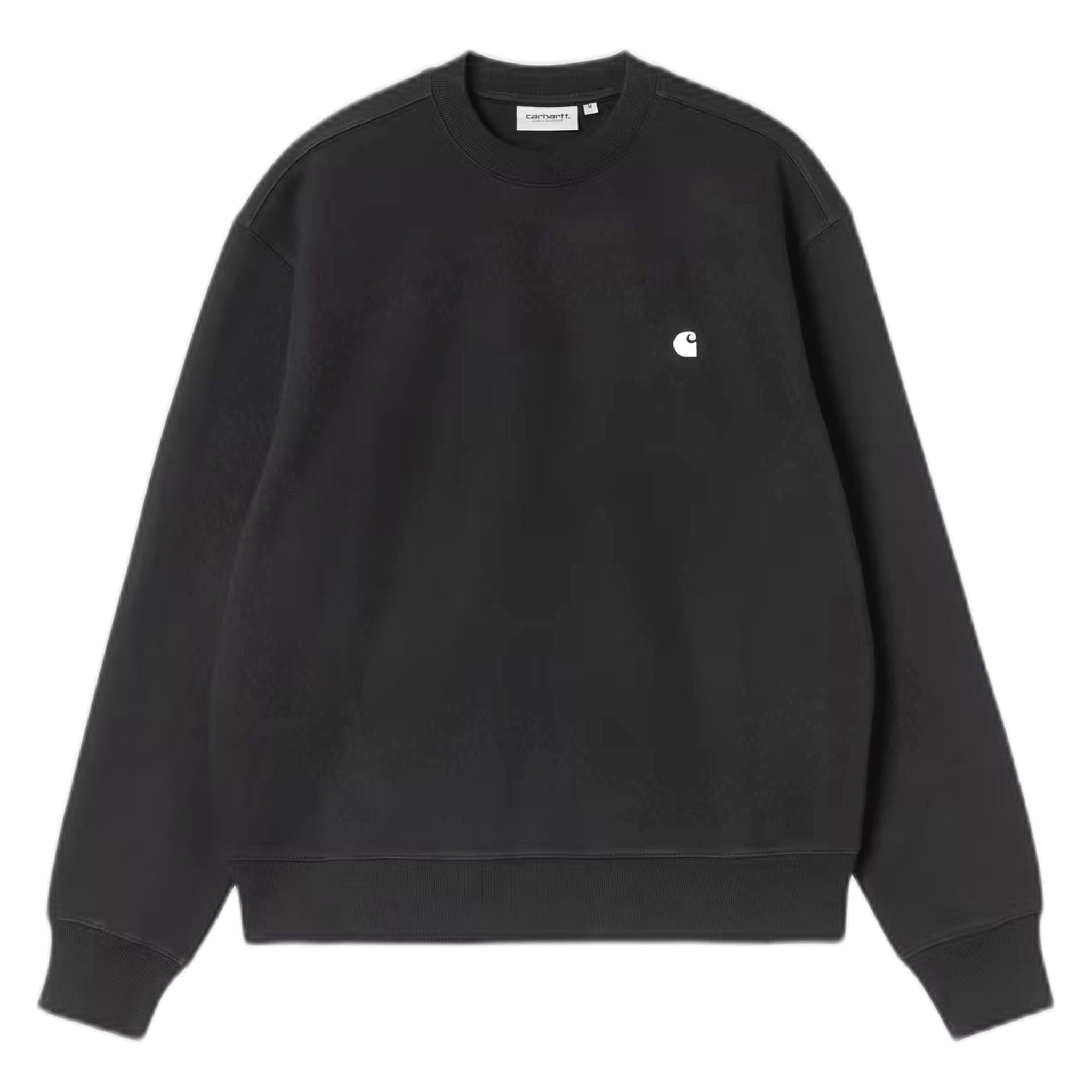 phenol Carhartt Wip mack sweat - black / wax