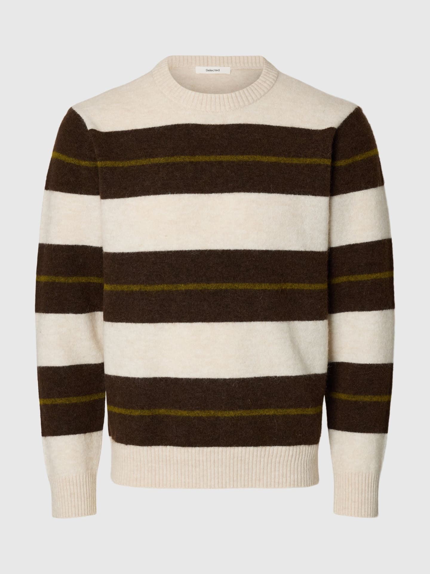 Men's sweater Selected rai ls knit reg crew neck
