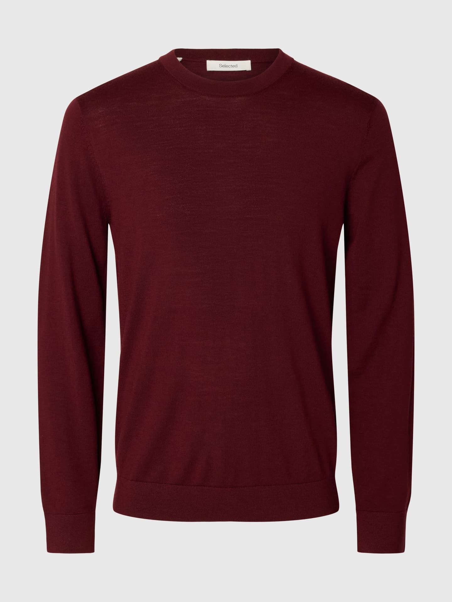Men's sweater Selected tray ls knit reg merino