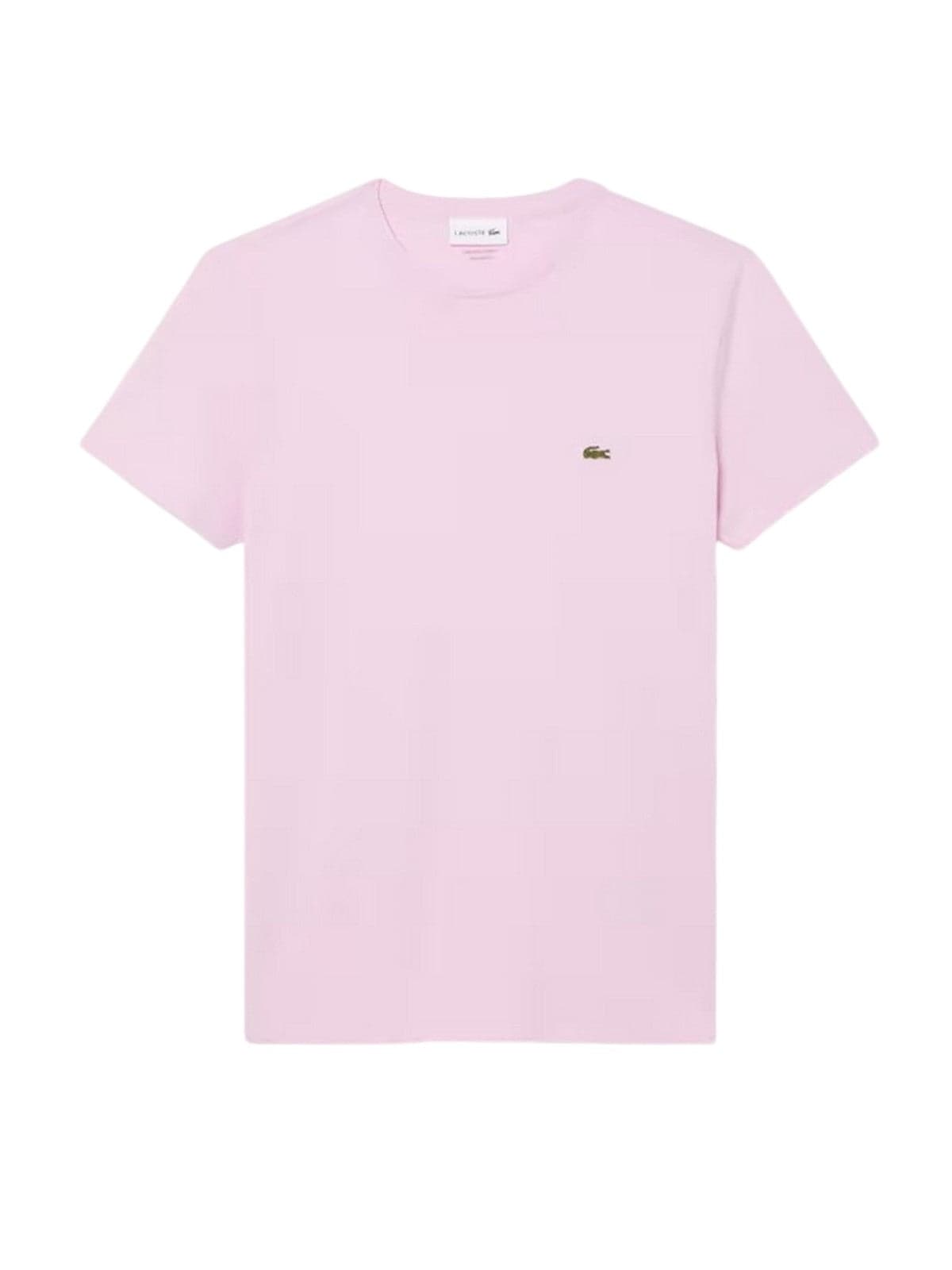 t-shirt man Lacoste - t-shirt - pink